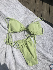 Pistachio Bikini Top